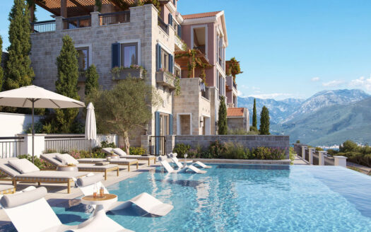 Studio apartment at Horizon Residences in Luštica Bay