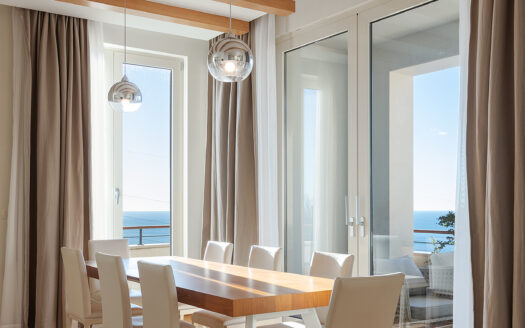 Elegant Villa with unobstructed sea views and a panorama of Sveti Stefan
