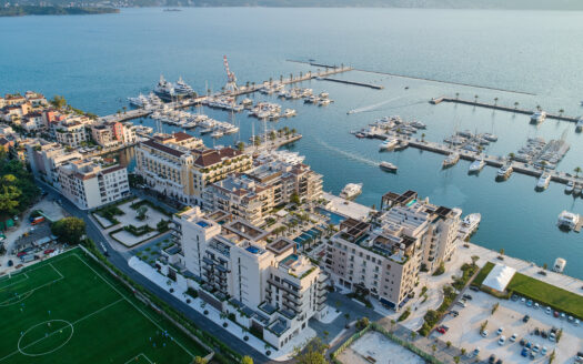 One-bedroom apartment in the newest neighborhood in the heart of Porto Montenegro