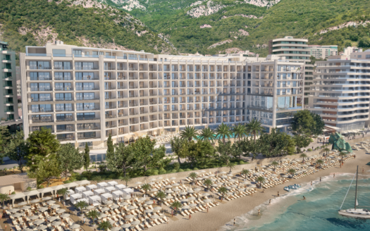 Stylish Studio With Seaview In Melia Budva 