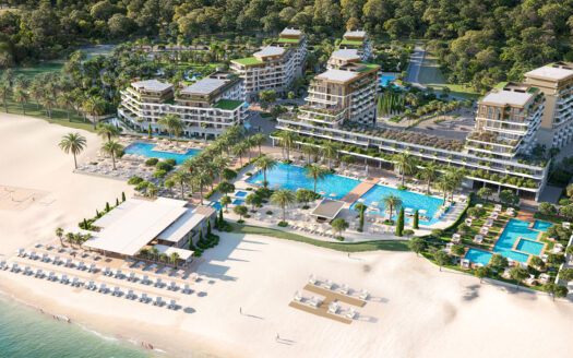 Premium one-bedroom beachfront apartment