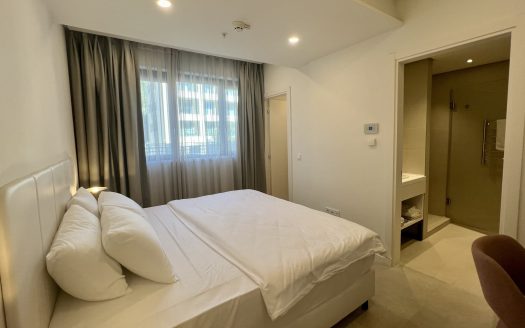 Two-bedroom beachfront apartment