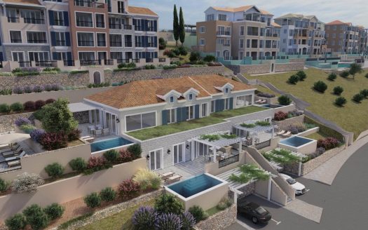 Two-bedroom apartment at Jasmin building, Marina Village Lustica Bay