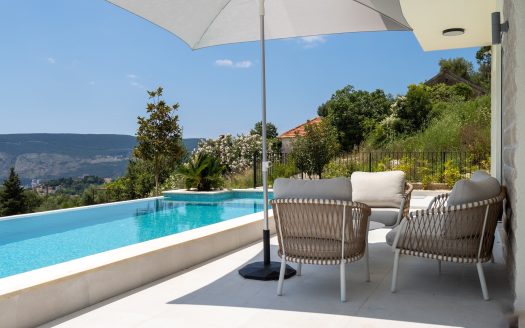 Four Bedrooms House in Podi with Pool and Panoramic Sea View