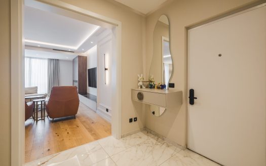 Spacious fully-furnished three-bedroom apartment in Podgorica