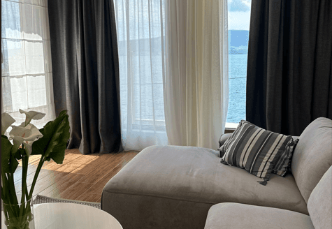 Fully Furnished Two-Bedroom Apartment in Opatovo – First Line to the Sea