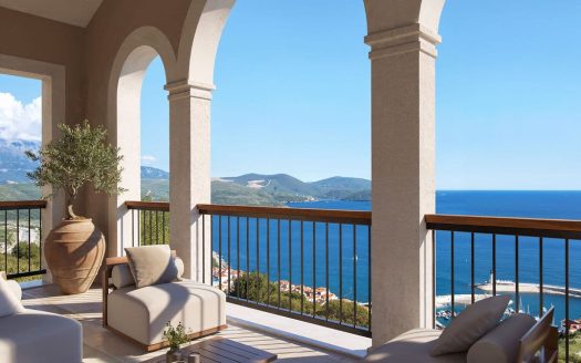One-bedroom apartment at Horizon Residences in Luštica Bay