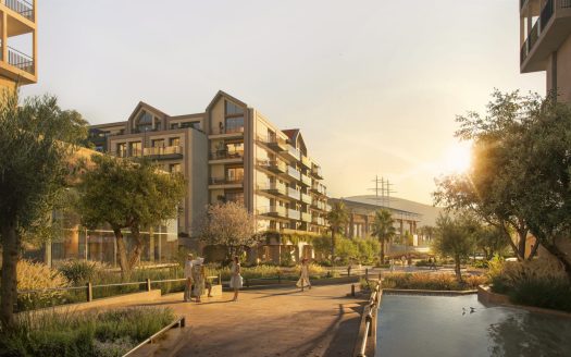 One-bedroom apartment in the newest neighborhood in Porto Montenegro