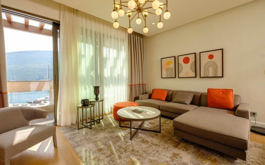 Modern two-bedrooms apartment at Marina residence, Portonovi