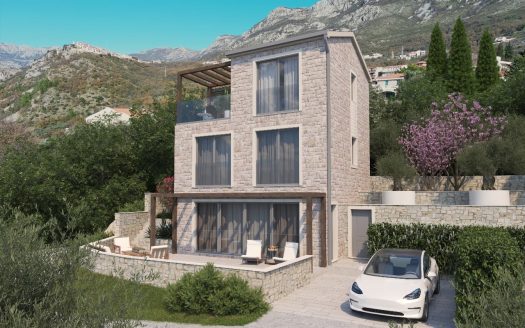 Two fantastic full sea view villas near Budva 