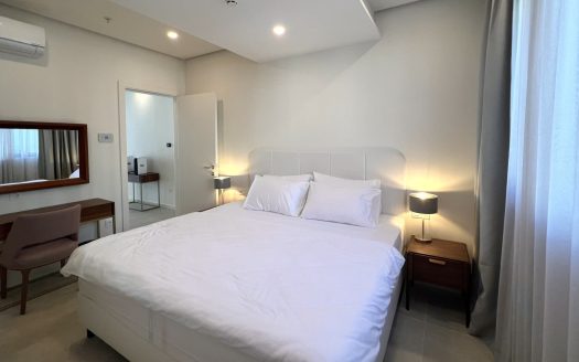 Two-bedroom beachfront apartment