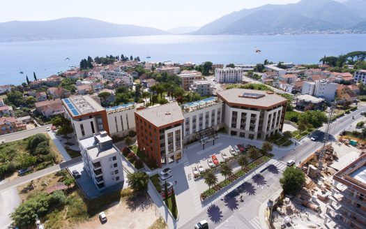 Two-bedroom residential unit available for sale in the new Luxury 5* Hotel Tivat