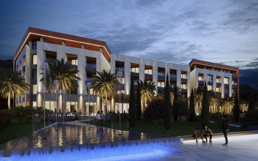 Two-bedroom apartment available for sale in the new Luxury 5* Hotel Tivat and Residences