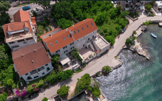 Waterfront Renovated Stone Villa in Dobrota: Authentic Charm Meets Contemporary Style