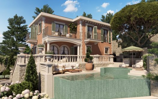 Prestigious Villa with private beach and pool