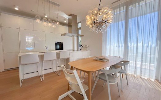 Modern three bedroom apartment