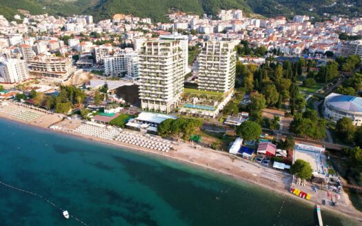 Luxurious two-bedroom Duplex at the beachfront complex in Budva